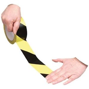 Bodenklebeband 33m gelb/schwarz Metallarbeiten 758136868