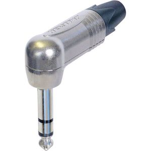 Neutrik - NP3RX Klinken-Steckverbinder 6.35 mm Stecker, gewinkelt Polzahl: 3 Stereo Silber 1 St.