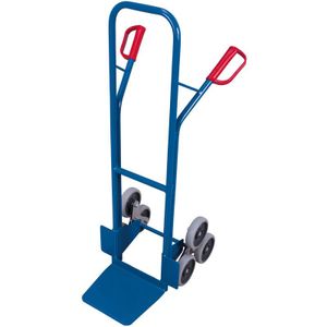 Variofit - Treppenkarre 200kg Tragkraft mit 2 dreiarmigen Radsternen Maße 620x625x1310mm
