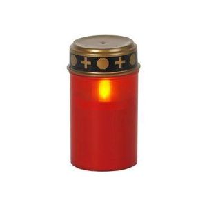 Heitronic LED Grablicht, batteriebetrieben, Kerzeneffekt