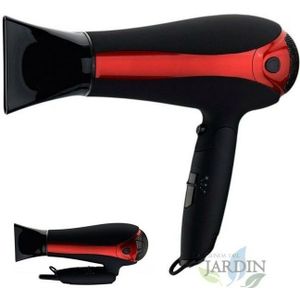 Ionen-Haartrockner 2000 w, ergonomisch, keramikbeschichtet, schnelles Trocknen, 3 Temperaturen / 2 Geschwindigkeiten