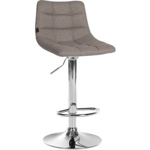 Barhocker Jerry Stoff grau chrom