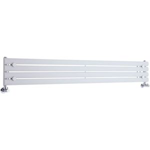 Design Heizkörper Horizontal Einlagig Weiß 236mm x 1780mm 647W - Revive