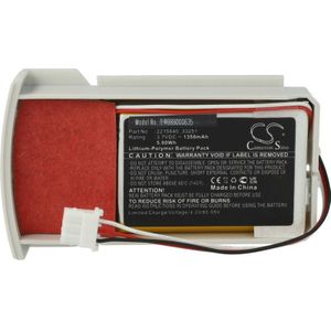 Vhbw - Akku kompatibel mit Thermo Scientific E1 ClipTip 4671 (Single Channel), 4672 (Multichannel) Medizintechnik (1350mAh, 3,7V, Li-Polymer)