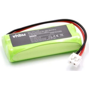 Akku kompatibel mit Motorola MBP10, MBP10s Babyphone Babytalker (850 mAh, 2,4 v, NiMH) - Vhbw