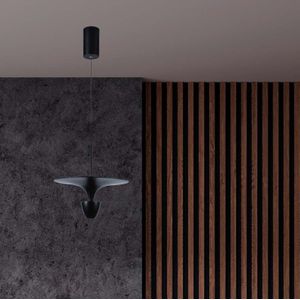 Designer-Deckenleuchten - Designer-Hängelampen - IP20 - Schwarzes Gehäuse - 9 Watt - 1000 Lumen - 3000K