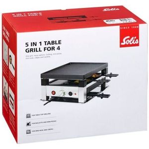 5in1 Tischgrill 7910 für 4 Personen - Solis