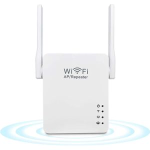 KZQ - Mini-WLAN-Signalverstärker (2,4 GHz, mit 300 Mbit/s LAN-Anschluss, USB-Aufladung, Ethernet-Netzwerkkabel, kompatibel mit allen WLAN-Geräten,