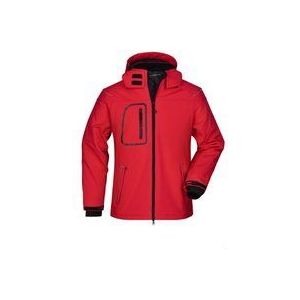James & Nicholson Wintersoftshelljacke Herren JN1000 Gr. L rot