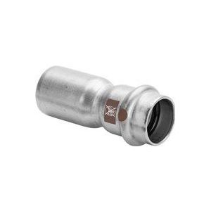 Temponox Reduzierstück 809362 22 x 18 mm, Stahl, nicht rostend, Einsteckende, SC-Contur - Viega