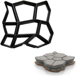 VINGO DIY Pflasterform Betonpflaster Gehweg Gießform Schablone Garten Schalungsform