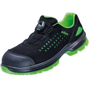 Atlas - Sicherheitshalbschuh sl 9205 xp 2.0 Boa S1P esd src dguv W10 Gr. 38 schwarz/grün