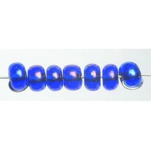 Glorex Rocailles 4,5 mm 17 g, dunkelblau Schmuckbasteln