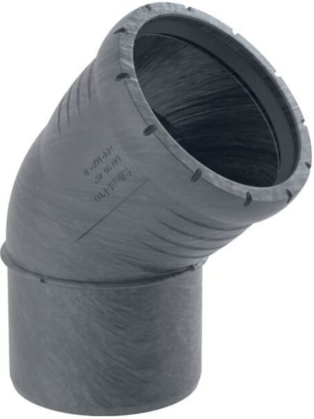 Geberit Silent Pro Bogen 393522141 DN 100, 45°, hochschalldämmend