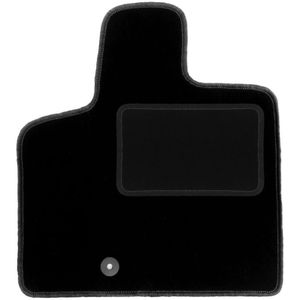 Fahrermatte schwarz für: Chrysler Voyager V FL 7 Sitzer (2011-2016)