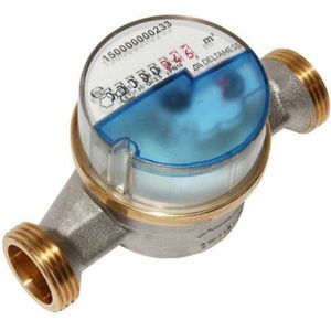 Sonderangebot Deltamess Wasserzähler Wohnungswasserzähler kalt und warm qn 2,5 130mm Eichjahr 2024