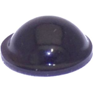 PD2095SW Gerätefuß selbstklebend, rund Schwarz (ø x h) 9.5 mm x 3.8 mm 1 St. - Toolcraft