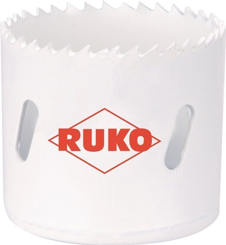 HSSE-Co8-Bi-Metall Lochsäge Feinverzahnung 30 x 38 mm - 126030 - Ruko