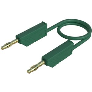 Sks Hirschmann - mln 50/2,5 gn Messleitung Lamellenstecker 4 mm Lamellenstecker 4 mm 0.50 m Grün 1 St.