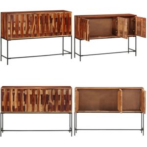 Vidaxl - Sideboard 110x28x76 cm Massivholz Akazie - Schreibtisch - Wohnzimmermöbel - Akzentmöbel - Holz Sideboard - Holzschränkchen - Home & Living