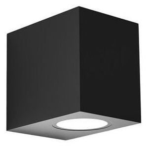 Elch Außenwandleuchte 1xgu10 schwarz ip44 8x7x9 cm