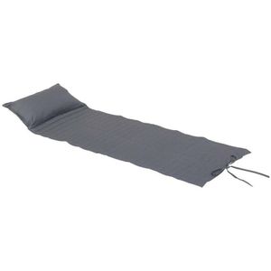 Aufrollbares Liegestuhlkissen Adiya Schiefer - 180 × 60 cm - Hespéride