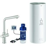 Grohe - Red Duo Armatur und Boiler Größe l, l- Auslauf, 30325DC1