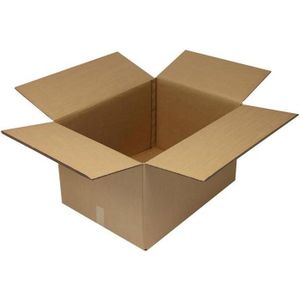 Faltkarton 3-wellig Maße 770x570x440mm Qualität 2.91ACA braun braun