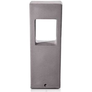 V-tac - VT-898-D LED-Gartenleuchte 12 w, Bodenmontage, hellgrauer Beton, IP65, warmweiß 3000 k – sku 8699