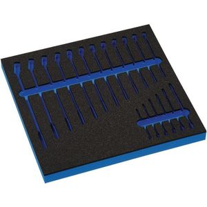 Promat - Werkzeugmodul Leereinlage 2/3-Modul 4000 871 235, 18-teilig