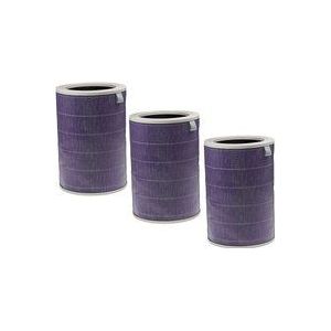 Vhbw - 3x hepa Filter kompatibel mit Xiaomi Mi Air Purifier 3C Luftreiniger - Ersatz-Filter mit integriertem Aktivkohle-Filter, antibakteriell