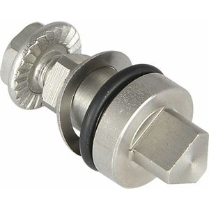 Einsatz für Blechmontagezylinder Dreikant 8mm, Länge 25mm, Edelstahl
