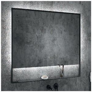 LED-Kosmetikspiegel 80x80 cm