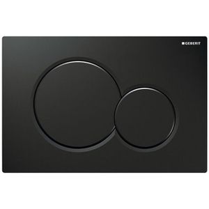 Sjqka - Geberit Betätigungsplatte Sigma01, schwarz glänzend (115.770.DW.5)