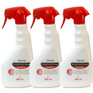Fermit - Kaminscheibenreiniger 3x 500 ml Scheibenreiniger Kaminreiniger Glas Reiniger