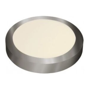 Downlight superf.diabasa 12w 4000k nickel rund 1080lm 3.5x17x17 cm