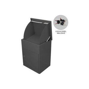 Monster-shop - Paketkasten Paketbriefkasten Briefkasten für Pakete Briefkasten mit Paketfach Paketbox Postbox Paket-Dropbox Paketstation für zuhause