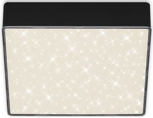 Led Aufbauleuchte IP20 Sternenhimmel 11 w schwarz Metall-Kunststoff Briloner