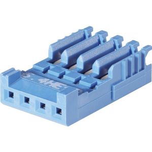Buchsengehäuse-Kabel ampmodu HE14 Polzahl Gesamt 6 Rastermaß: 2.54 mm 281786-6 1 St. - Te Connectivity