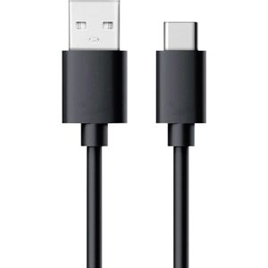 Realpower - USB-Kabel usb 2.0 usb-a Stecker, usb-c® Stecker 0.60 m Schwarz 255650