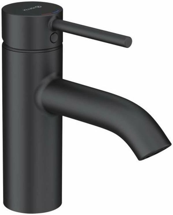 Kludi Bozz - Waschtischarmatur mit Auslass Push-Open, Schwarz matt 382663976
