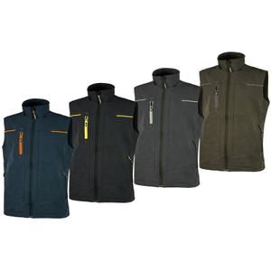 U-power - Gilet da lavoro elasticizzato Saturn U-4 stretch-Nero-M - Schwarze - - Schwarze
