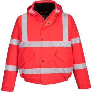 Portwest - Warnschutz Pilotenjacke mit -40°C Kälteschutz Rot xl