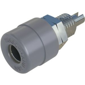 Bil 20 gr Laborbuchse Buchse, Einbau vertikal Stift-Ø: 4 mm Grau 1 St. - Sks Hirschmann