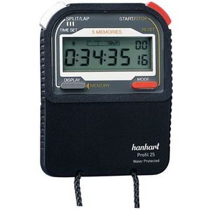Stoppuhr Pro 25 1/100 Sek.dig - 225.1721-00 - Hanhart