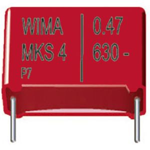 Mks 2 0,1uF 20% 63V RM5 1 St. MKS-Folienkondensator radial bedrahtet 0.1 µF 63 v/dc 20 % 5 mm - Wima