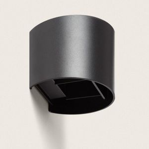 LED-Wandleuchte Aussen 6W Aluminium Oberfläche Arhus Schwarz