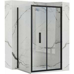 Eckduschkabine rapid fold 90 x 80 - REA