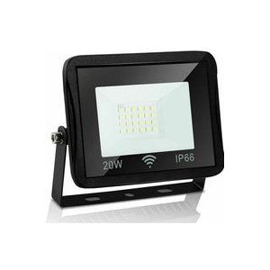 20 W LED-Flutlicht mit Bewegungsmelder für den Außenbereich, 1700 lm Außen-Flutlicht, superhelles kaltweißes 6000 K-Flutlicht, IP66 wasserdichtes