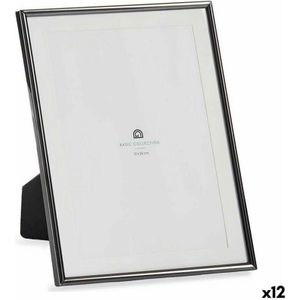 Giftdecor - Gift Decor Fotorahmen - Schwarzglas Fotorahmen Stahl (12 Stück) - Brand ean: 4899888604556